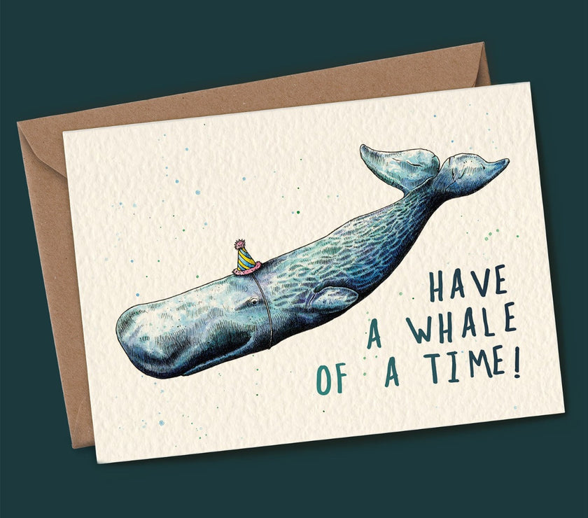 Whale Birthday Card