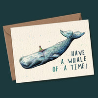 Whale Birthday Card