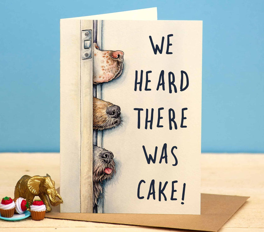 Dog Noses Birthday Card