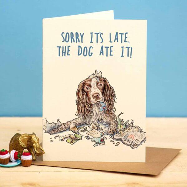 Belated Birthday Card