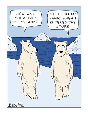 Trip to Iceland Birthday Card