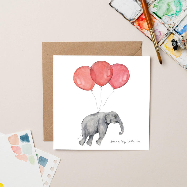 New Baby Elephant Card