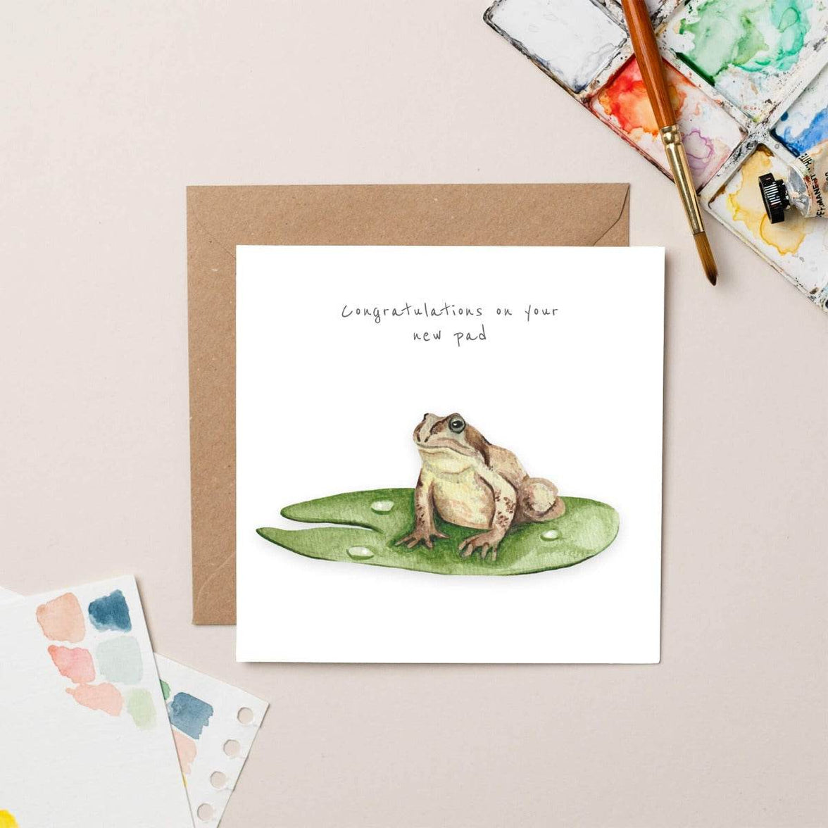 New Home Frog Card - House of Cards