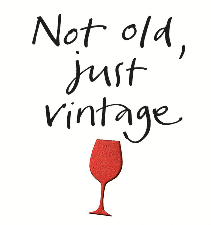 Not Old Just Vintage Birthday Card