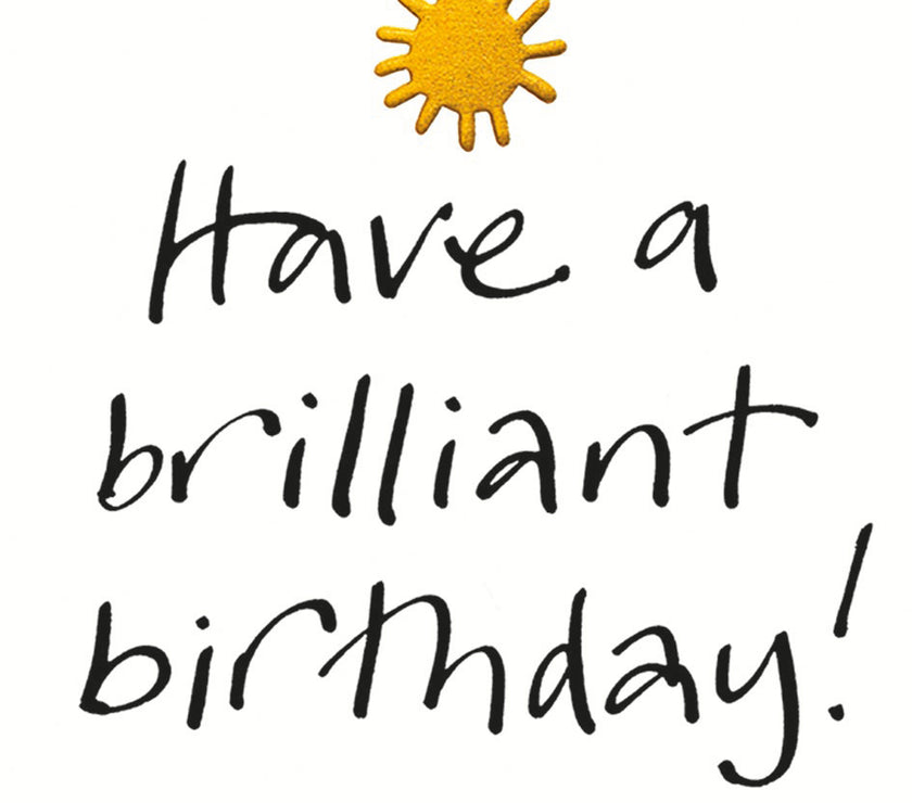 Have A Brilliant Birthday Card