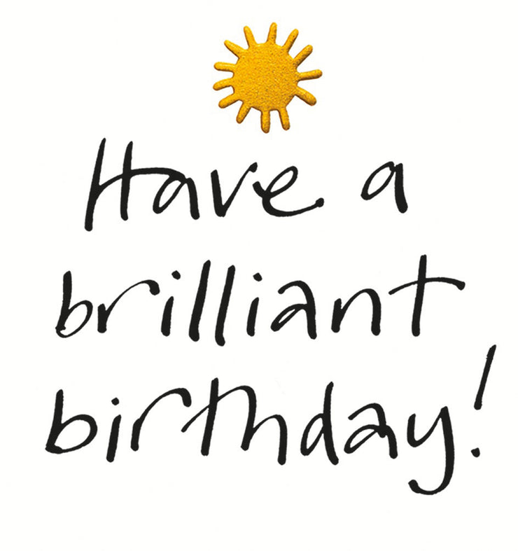 Have A Brilliant Birthday Card