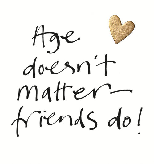 Age Doesnt Matter Birthday Card - House of Cards