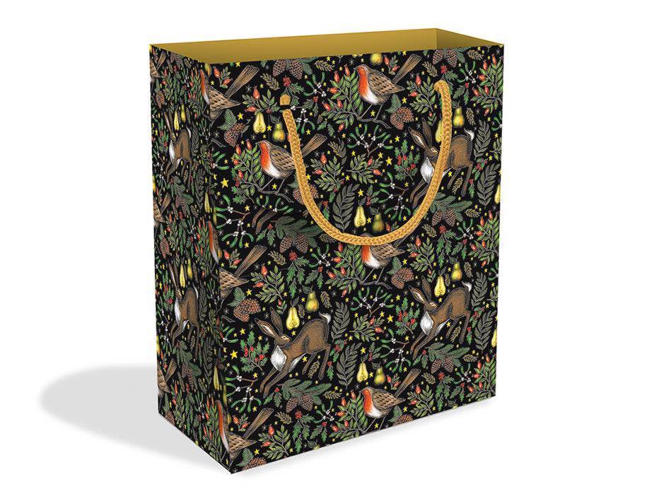 Christmas Garden Medium Gift Bag - House of Cards