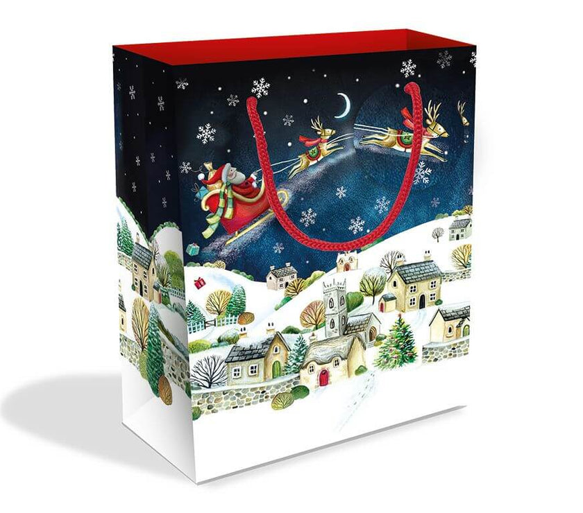 Santa Medium Gift Bag