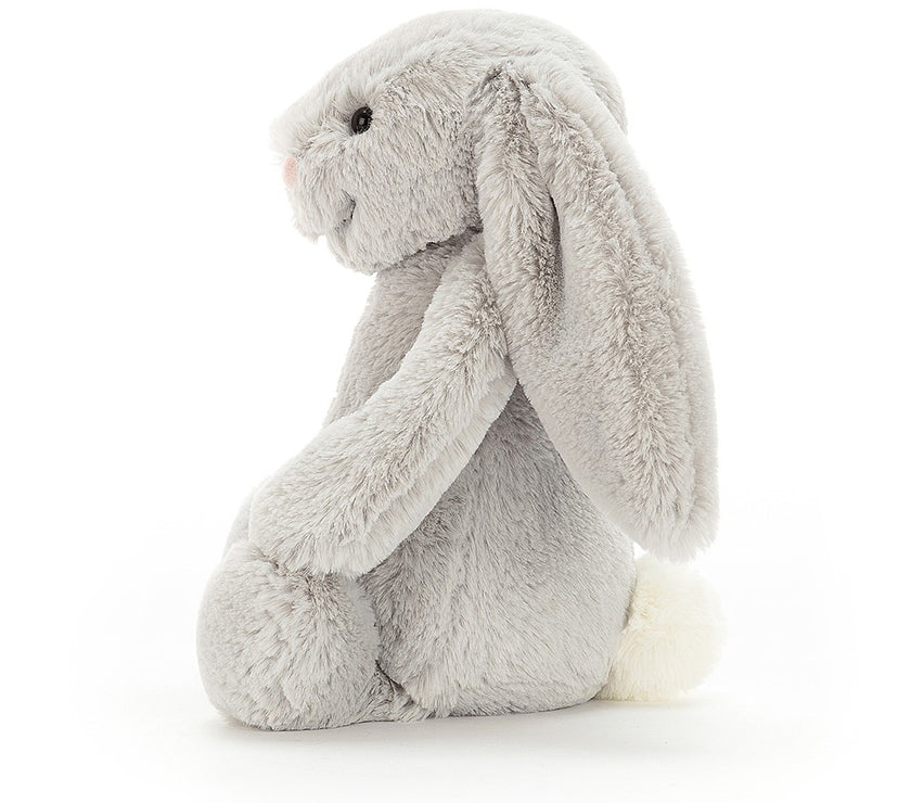 Bashful Silver Bunny Soft Toy