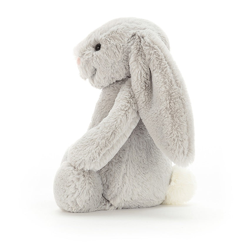 Bashful Silver Bunny Soft Toy