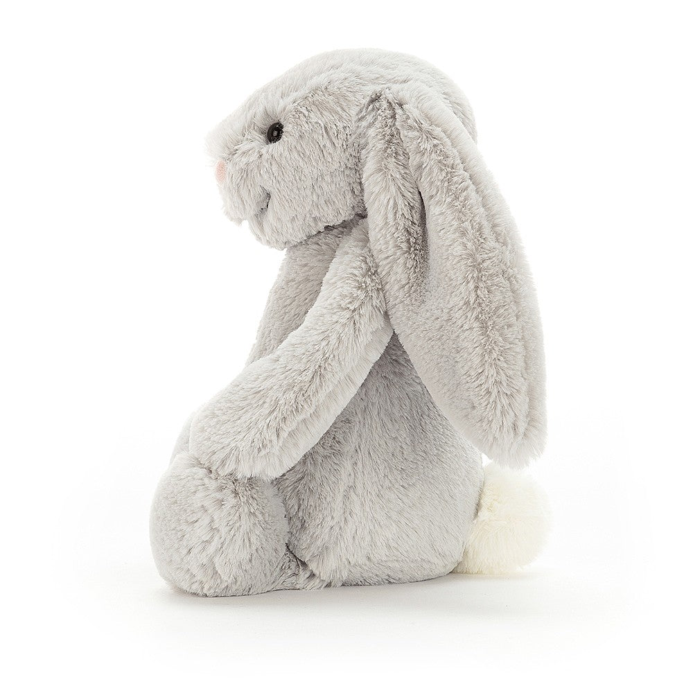 Bashful Silver Bunny Soft Toy