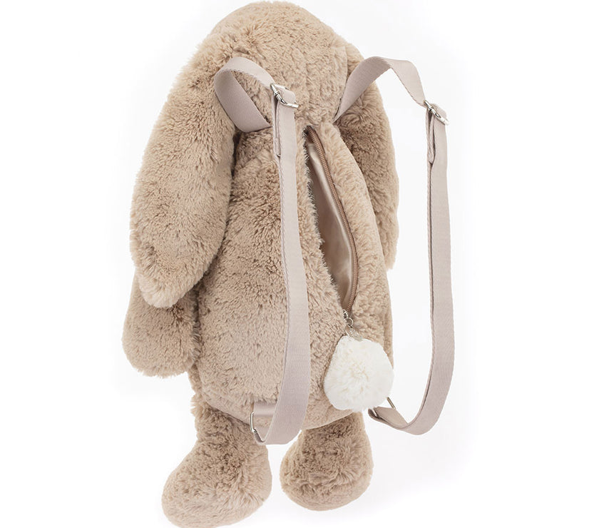 Beige Bunny Backpack