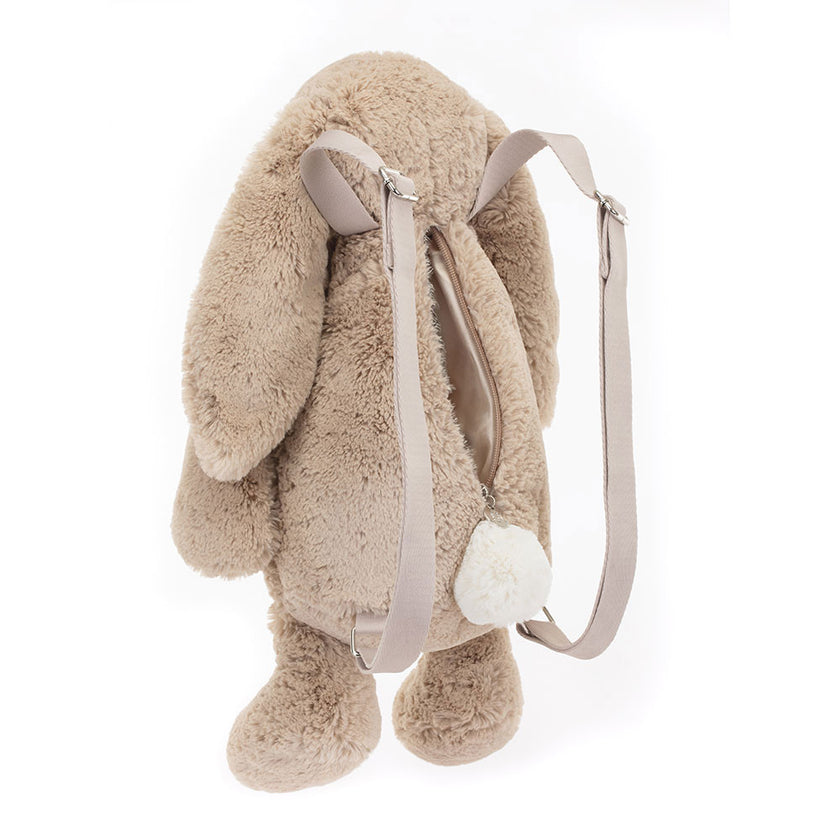Beige Bunny Backpack