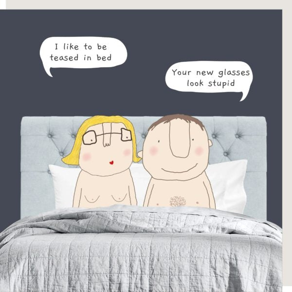 Stupid Glasses Greeting Card