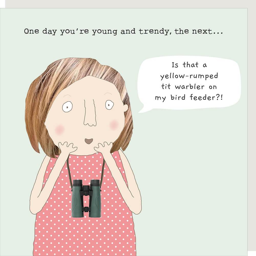 Bird Feeder Birthday Card - House of Cards