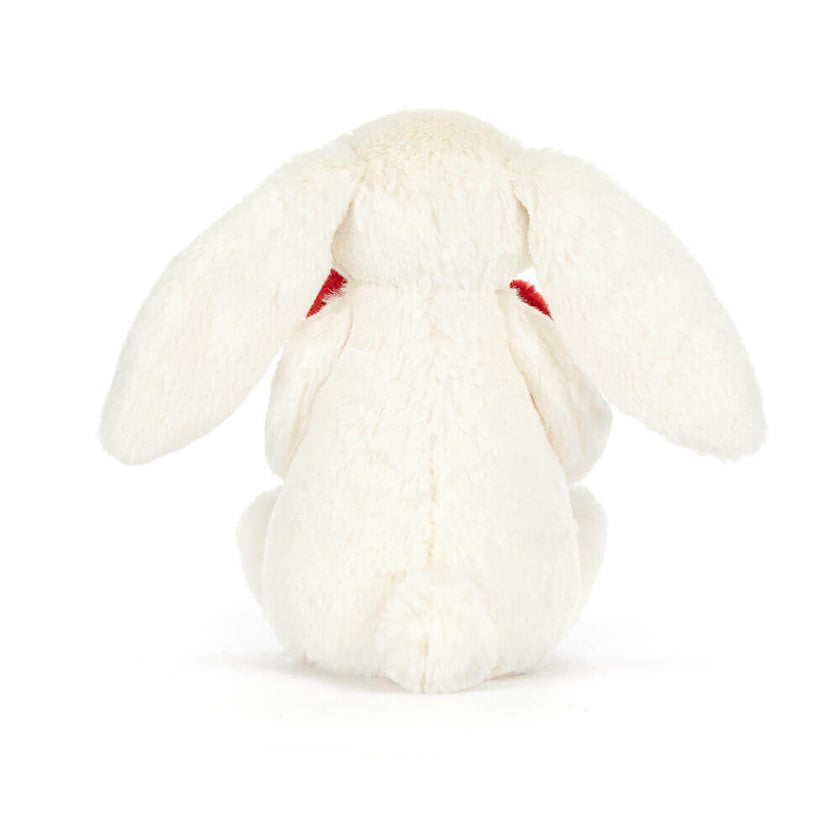 Bashful Bunny with Red Love Heart