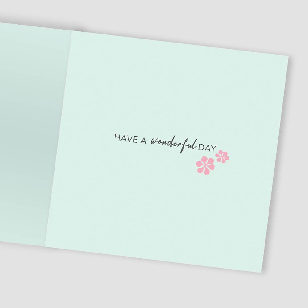 Flower Bouquet Birthday Card - House of Cards