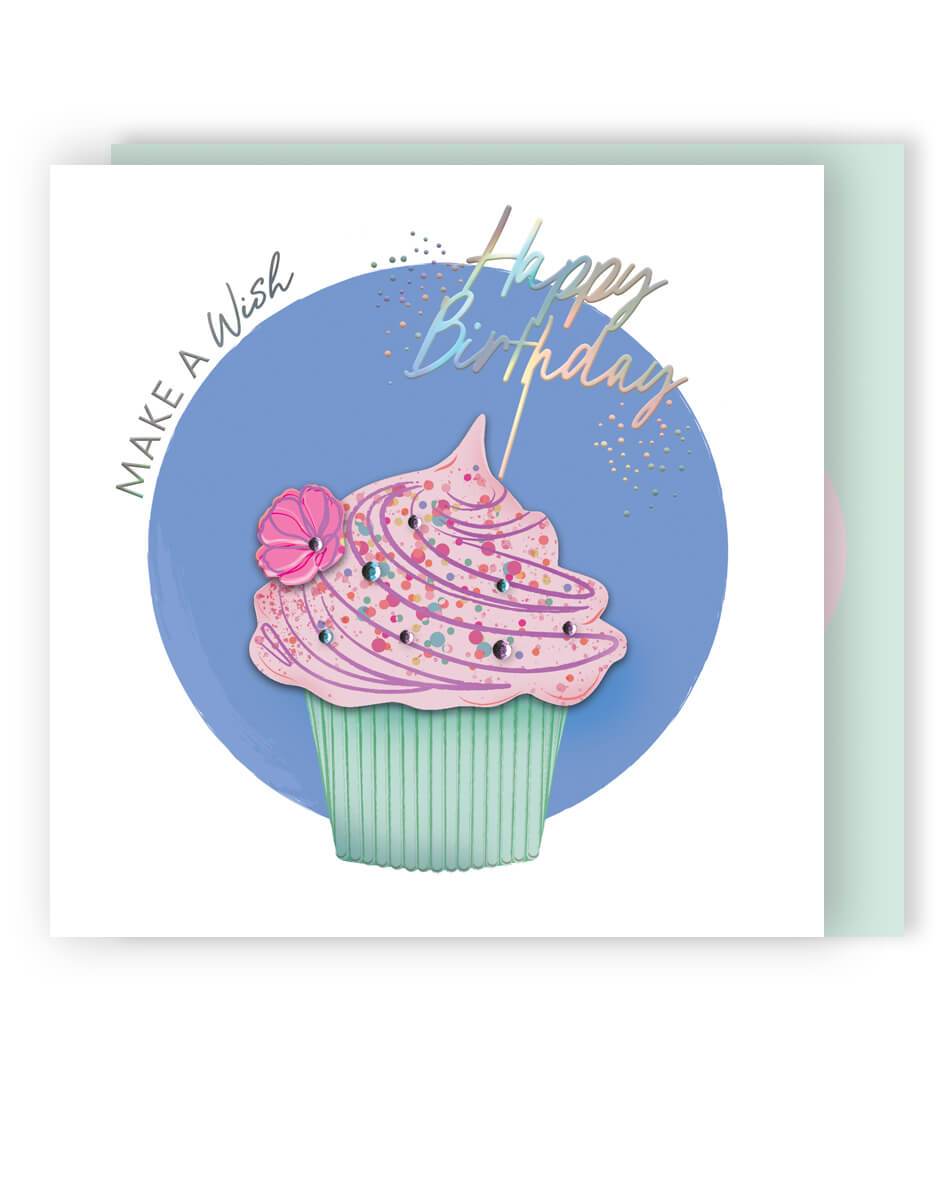 Cupcake Birthday Card - House of Cards