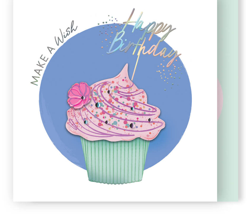 Cupcake Birthday Card