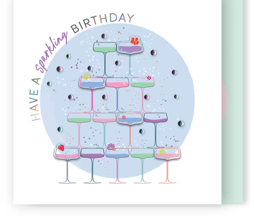Bubbles Birthday Card