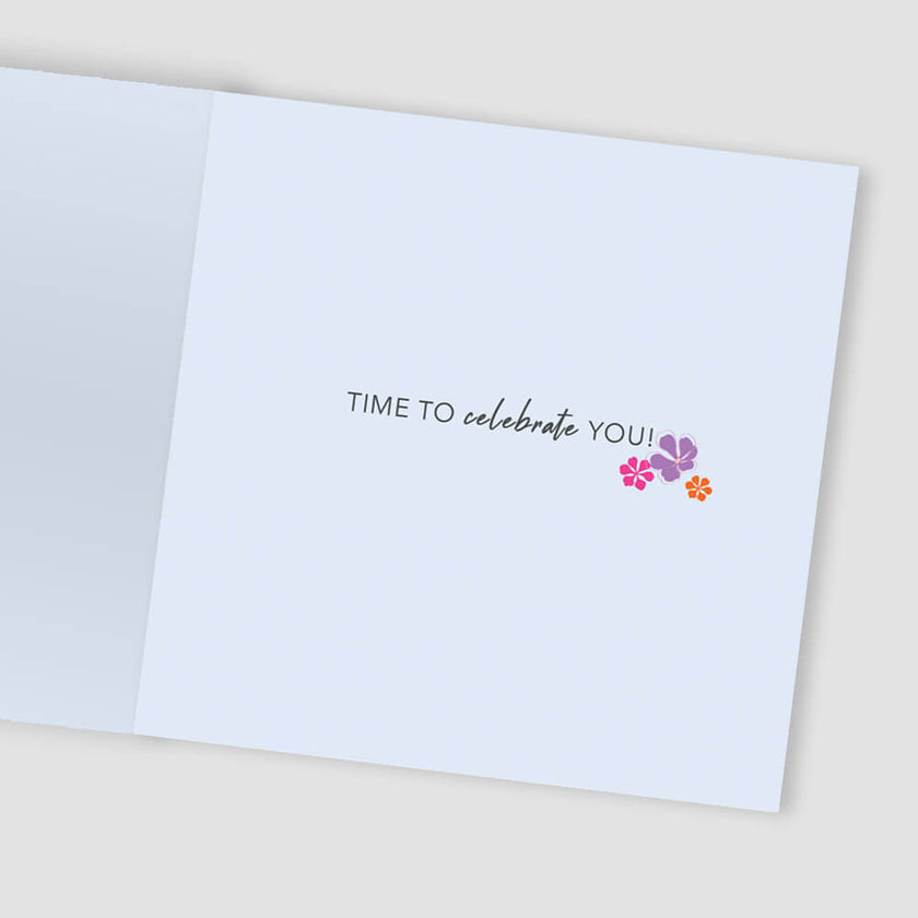 Bubbles Birthday Card