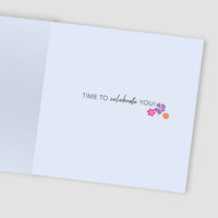 Bubbles Birthday Card
