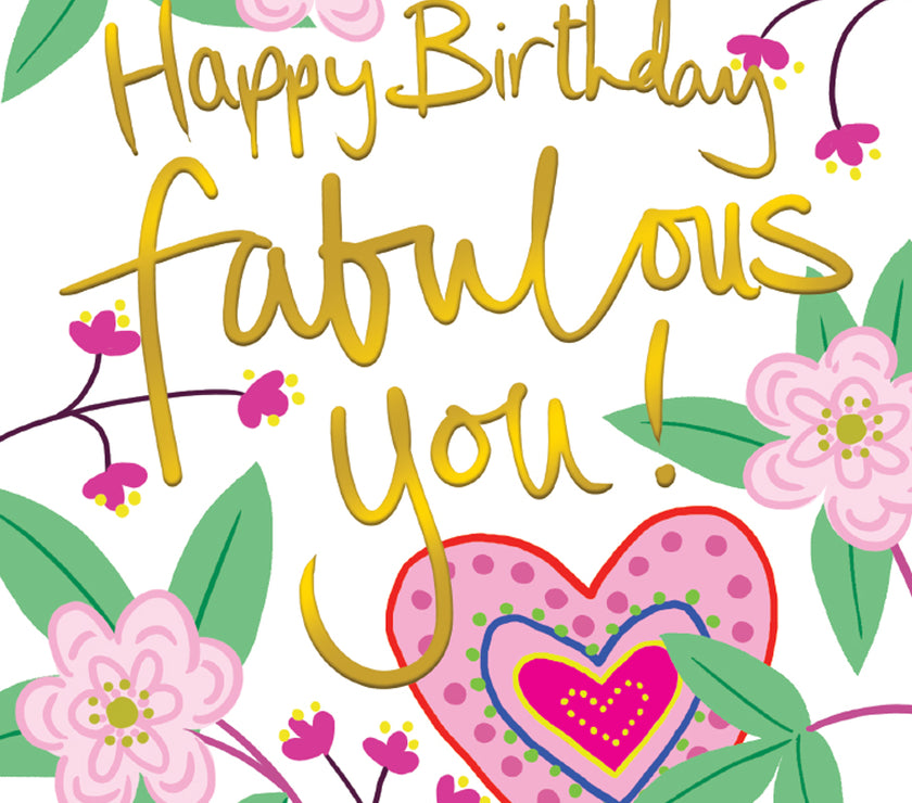 Fabulous You Birthday Card