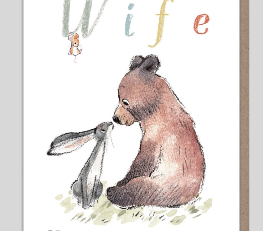 Lovely Wife Birthday Card