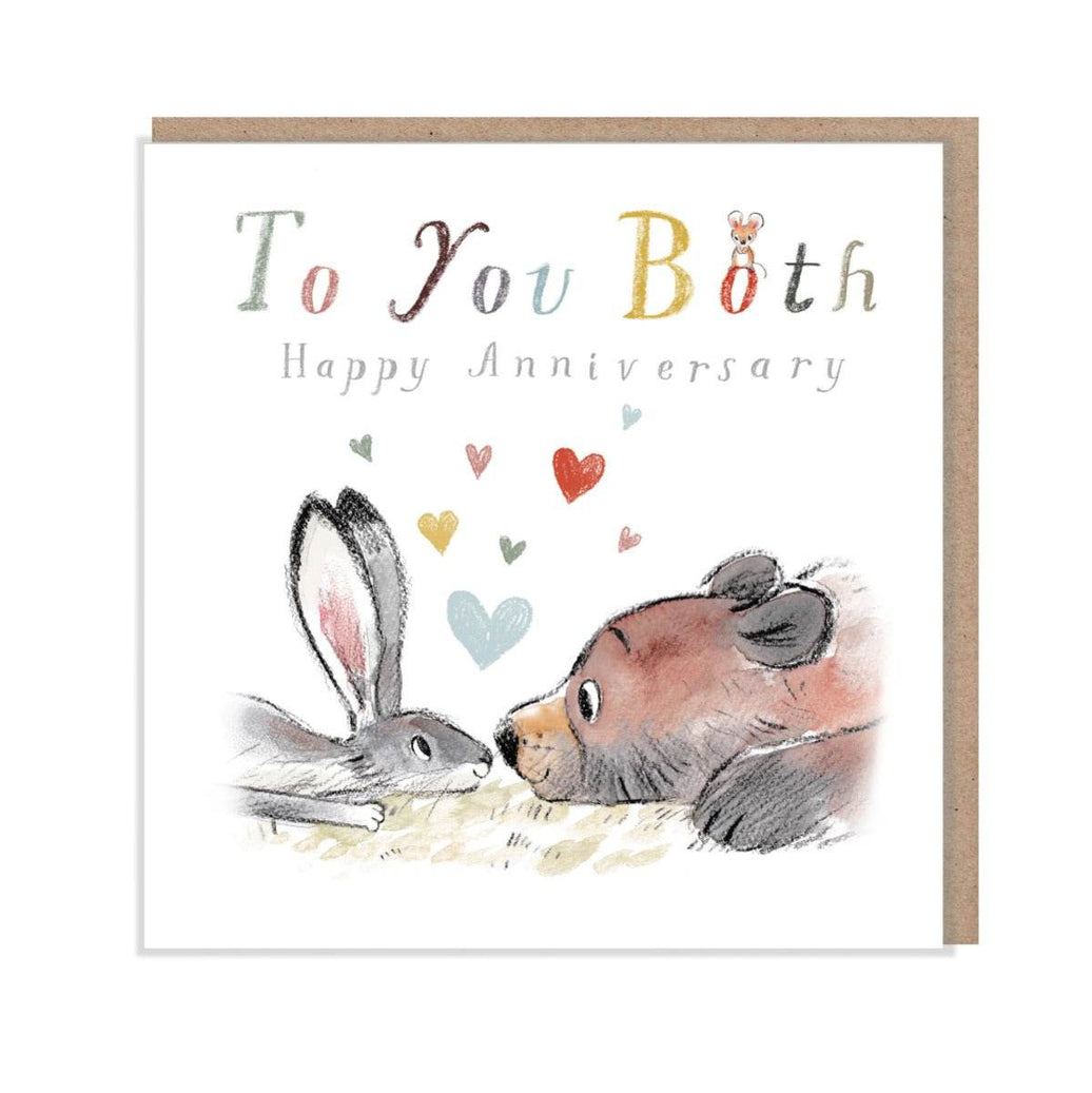 To You Both Anniversary Card - House of Cards