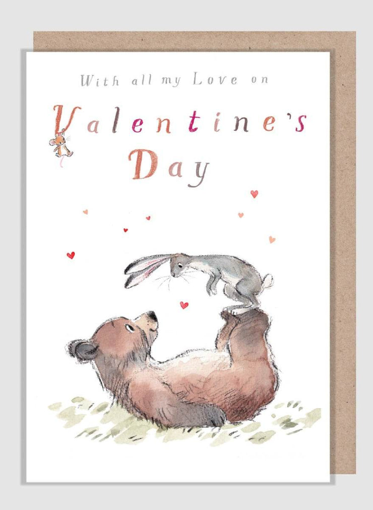 All My Love Valentines Card