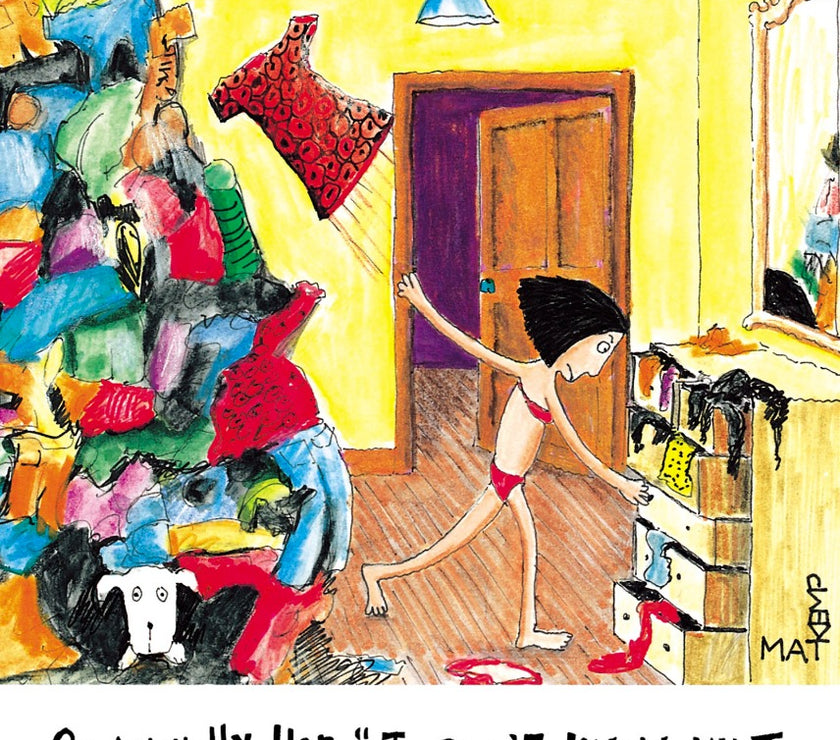 What to Wear Birthday Card