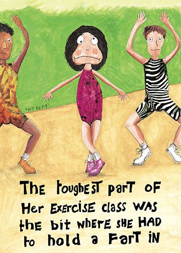 Exercise Birthday Card