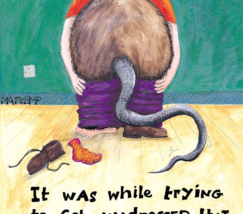 Rat Arsed Birthday Card