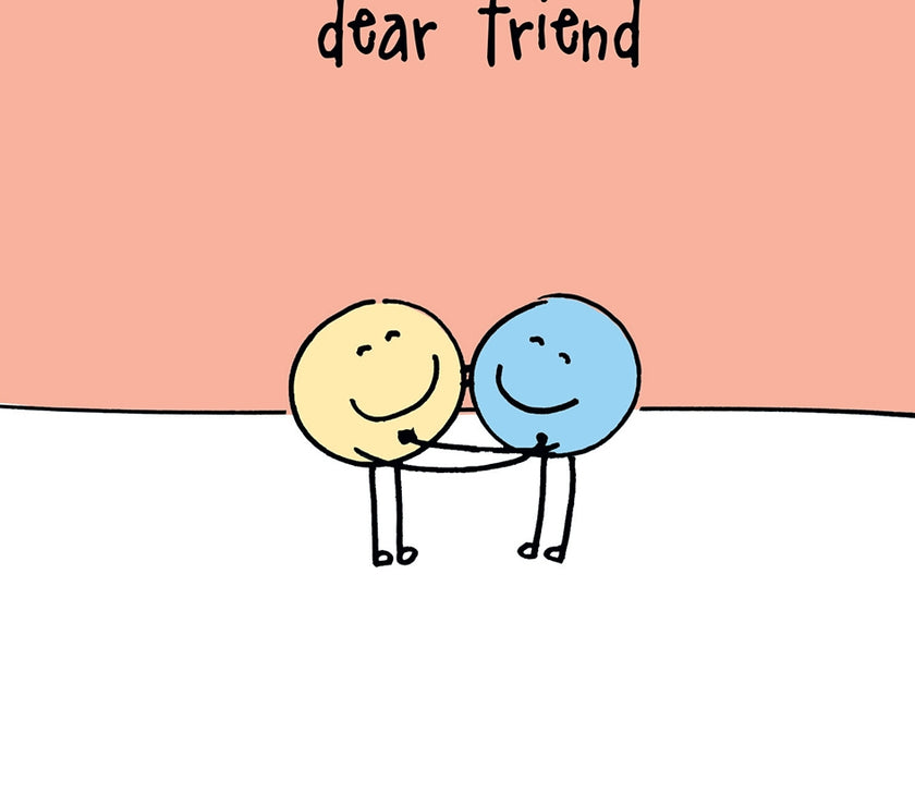 Friend Hug Birthday Card