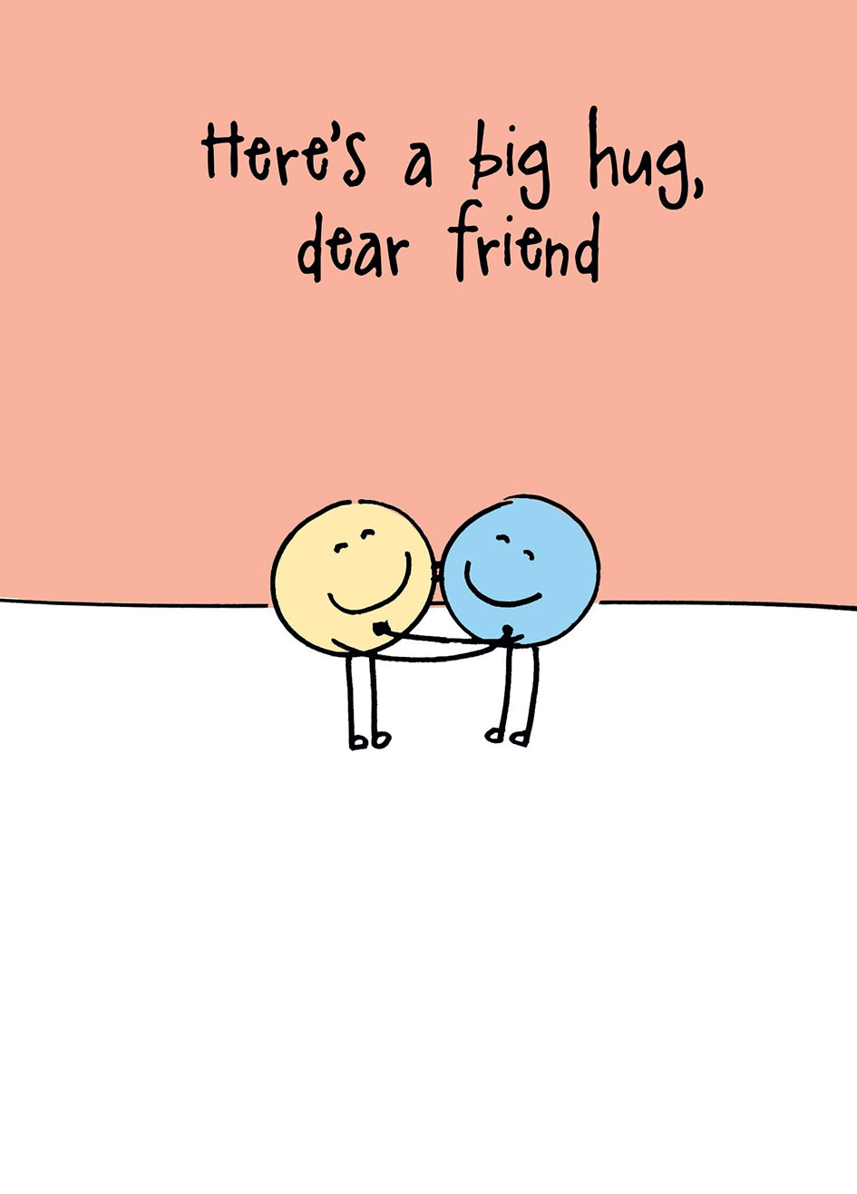 Friend Hug Birthday Card