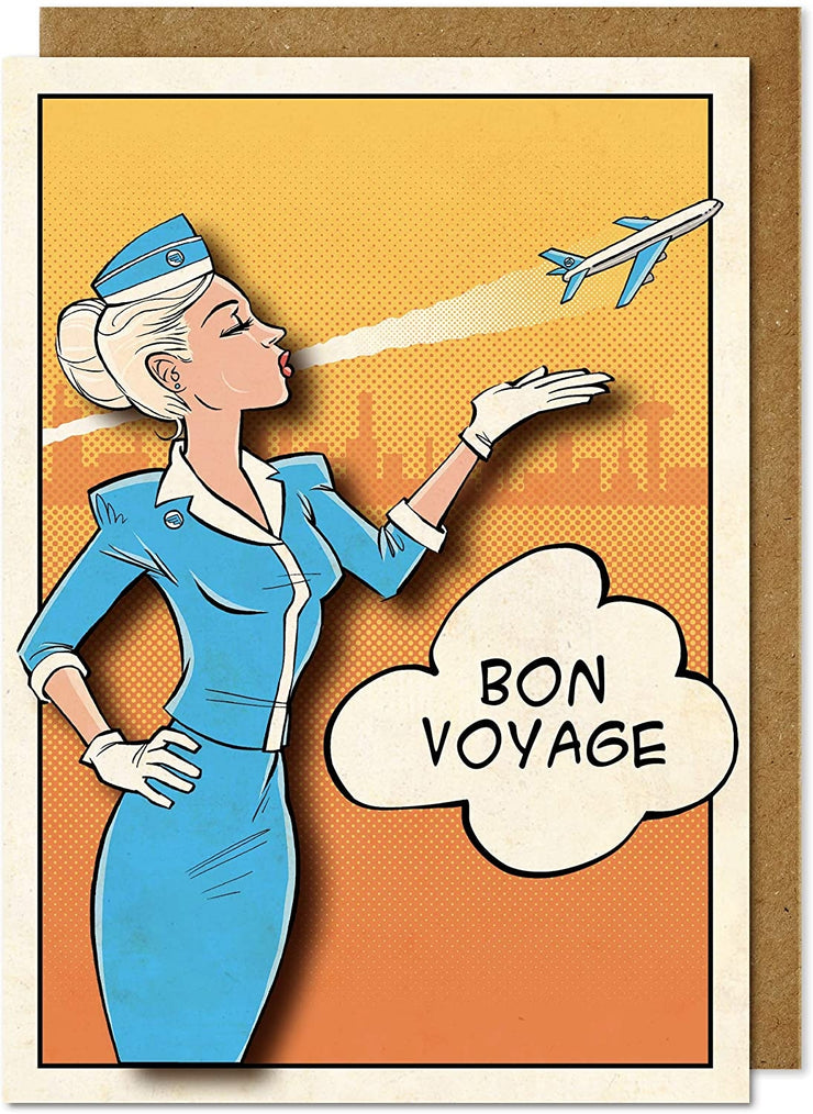 Bon Voyage Greeting Card