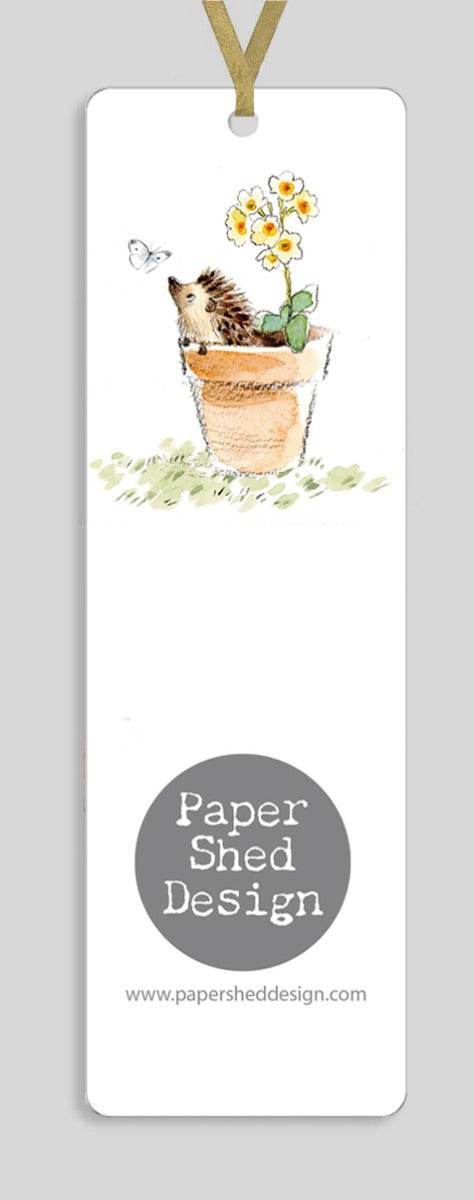 Hedgehog Bookmark - House of Cards