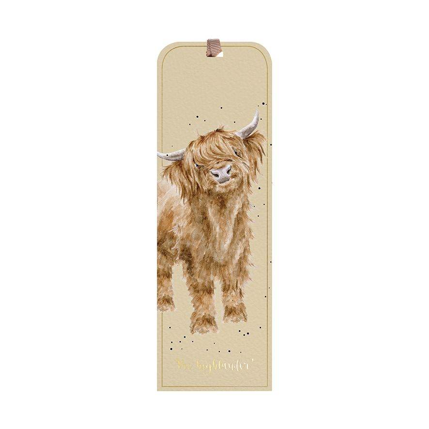 Highland Cow Bookmark - House of Cards