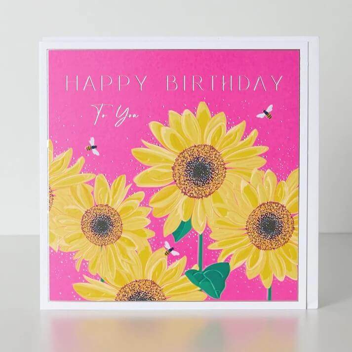 Sunflowers Birthday Card - House of Cards