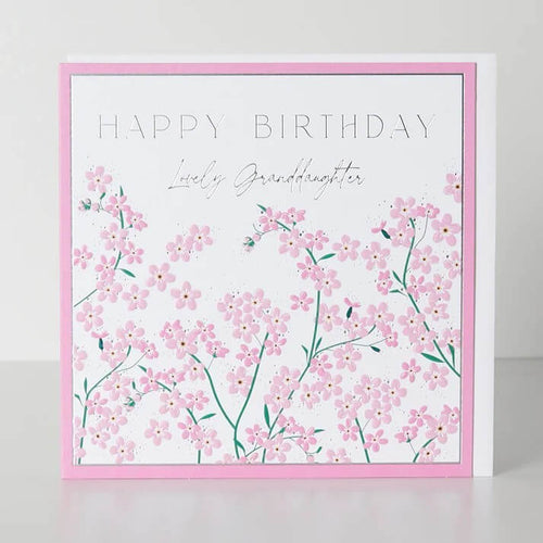 Granddaughter Blossom Birthday Card