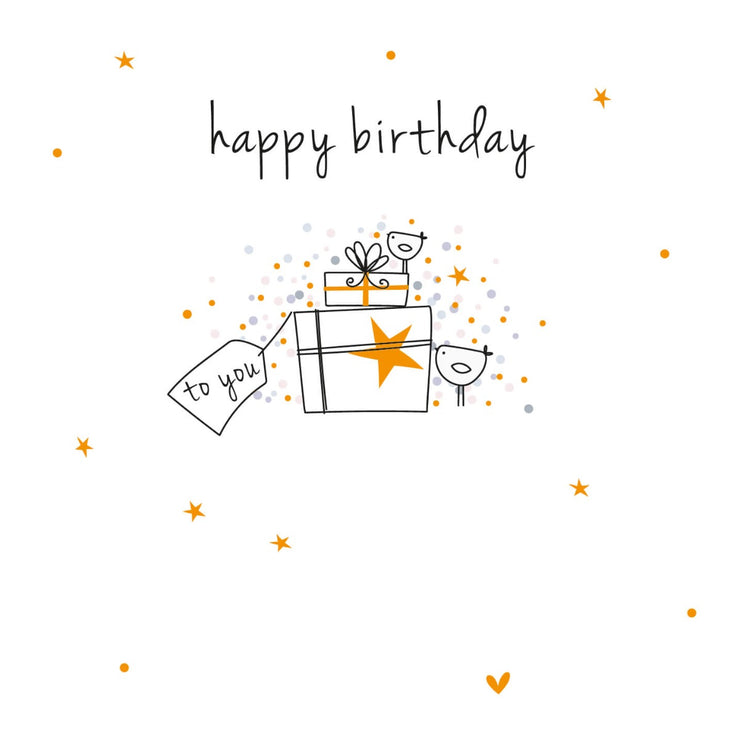 Present Birthday Card