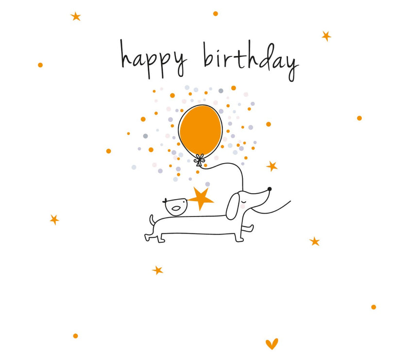Dog Birthday Card
