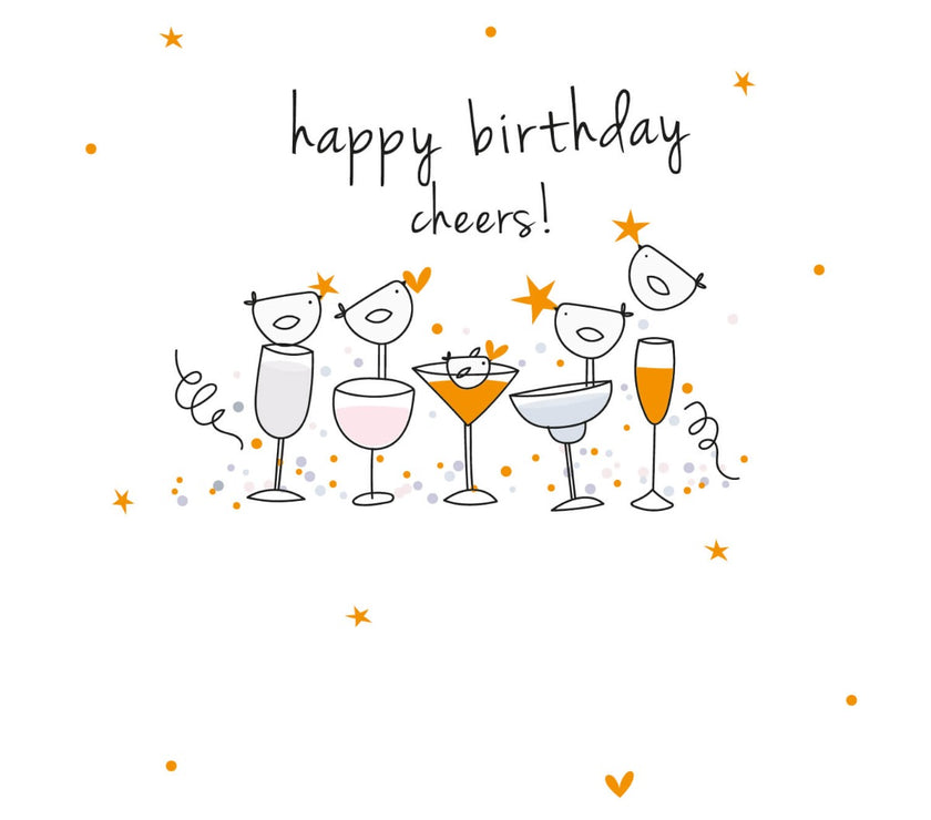 Cheers Birthday Card