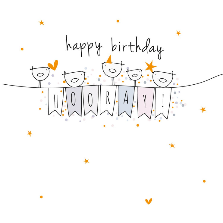 Hooray Birthday Card