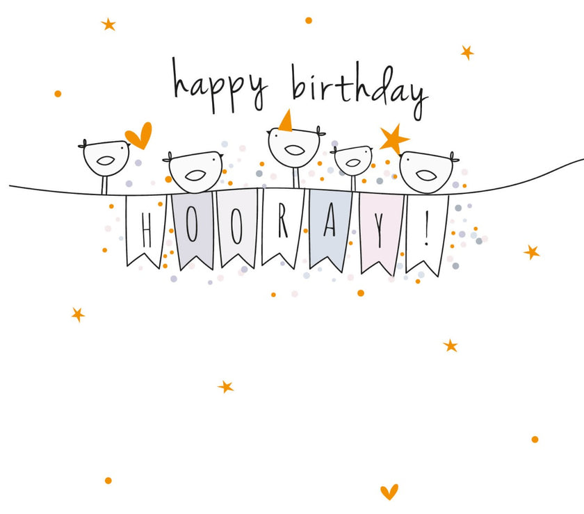 Hooray Birthday Card