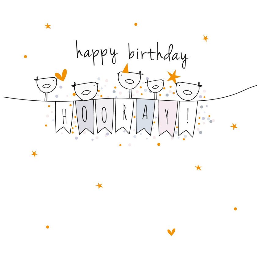 Hooray Birthday Card