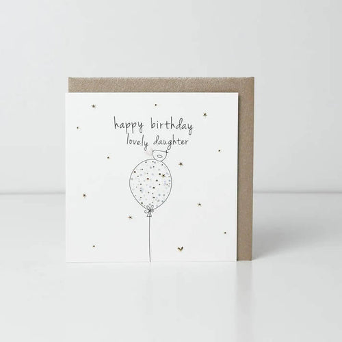 Lovely Daughter Birthday Card