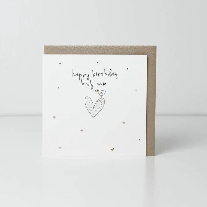 Lovely Mum Bird Birthday Card - House of Cards