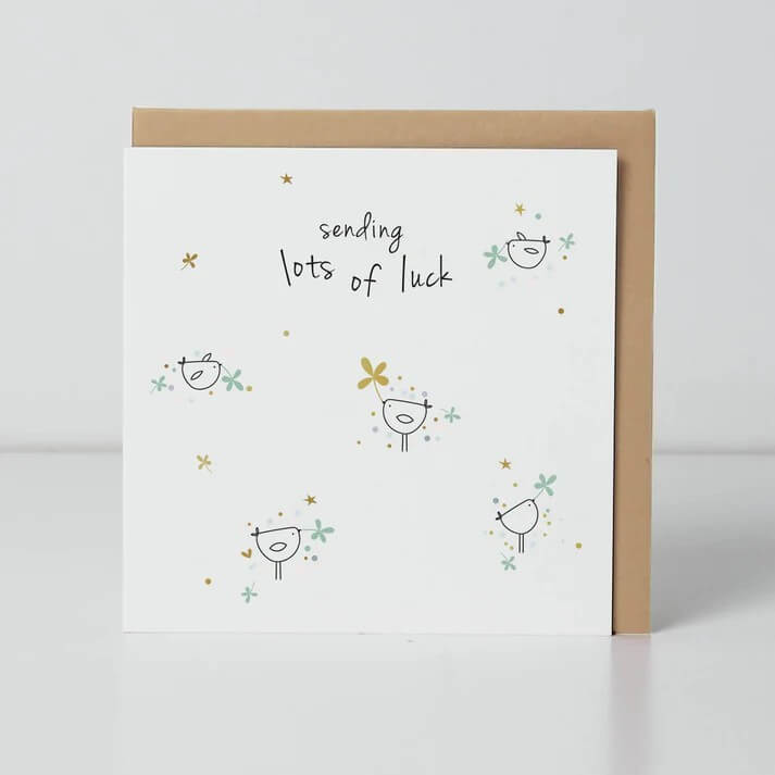 Good Luck Bird Card